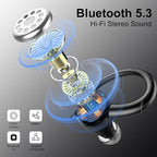 Wireless Earbuds Bluetooth 5.3 Headphones Sports, 48Hrs Playtime Bluetooth - Image 2