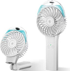 PANERGY Handheld Misting Fan – Rechargeable Battery Operated, Handheld Personal by PANERGY