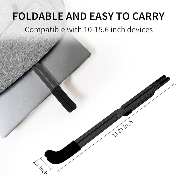 Protable Laptop Stand for Desk, Foldable Laptop Riser Holder, Ventilated - Image 5