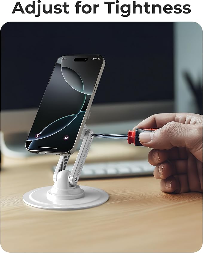 COOPER Magnetic Phone Stand for Desk, Mag360 Adjustable MagSafe Stand for - Image 7