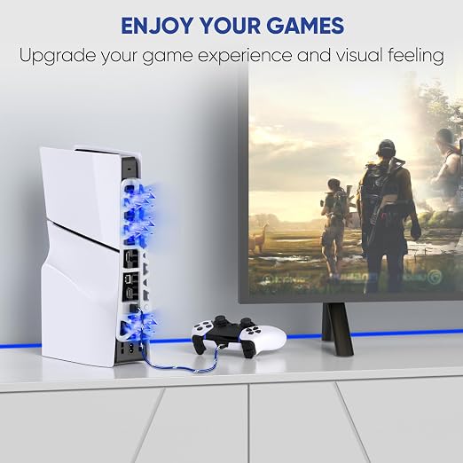 PS5 Slim Cooling Fan with Adjustable Speed - Image 7