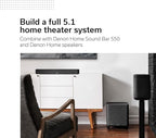 Denon Home Subwoofer – Deep, Powerful Bass, Wireless Streaming, Pair Home - Image 3