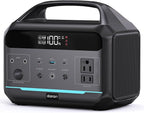 Portable Power Station 500W, 299Wh LiFePO4 Power Bank by DARAN