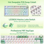 Aula F75 Gaming Keyboard, 75% Wireless Keyboards RGB Backlit - Image 6