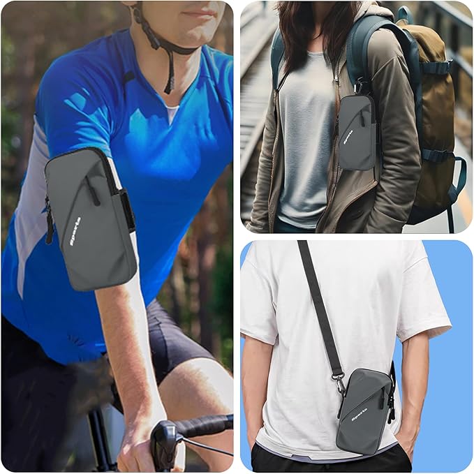 Cell Phone Armbands Running Phone Holder Armband, Shoulder Holster Phone Purse - Image 3