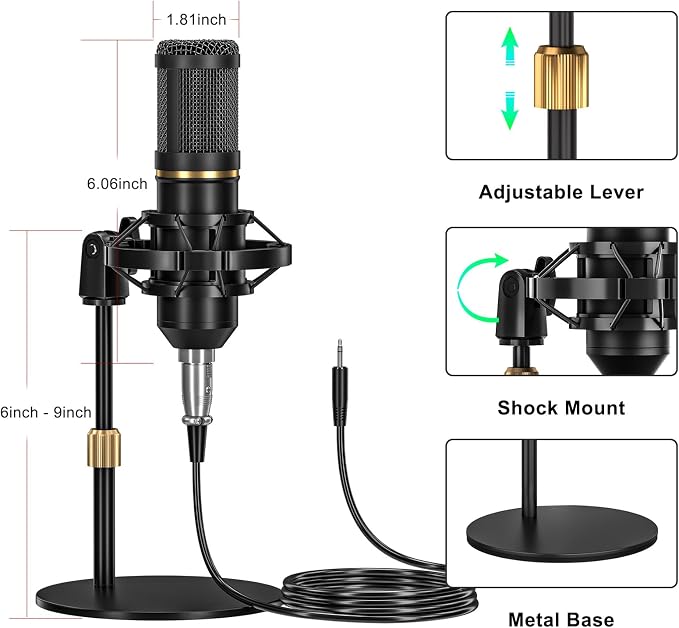 podcast microphone bundle, Live Sound Card - Image 9