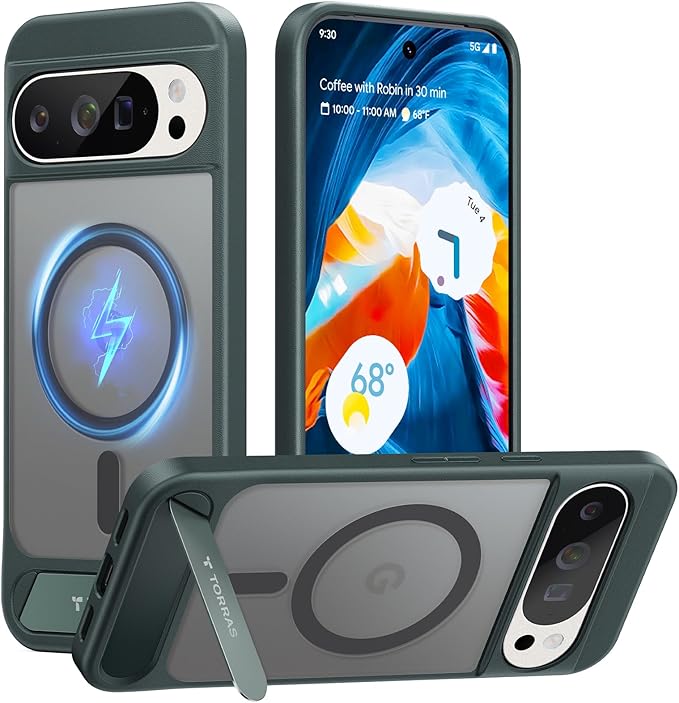 TORRAS Magnetic & Stand for Google Pixel 10 Pro XL Case, Fit for MagSafe by TORRAS