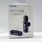 BOYA BY-V10 USB-C Wireless Lavalier Microphone - Image 9