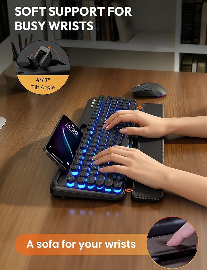 Wireless Keyboard and Mouse Combo - Image 3