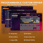 AULA F108 PRO - Wireless Mechanical Keyboard - Image 9