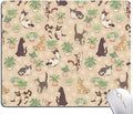 Hokafenle Cute Cats Pattern Mouse Mat by Hokafenle