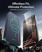 ESR 3 Pack 9H+ Glass for iPhone 16 Pro Max Screen Protector, Armorite - Image 2
