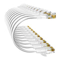 Cat6a Patch Cables 14ft Slim, Cat6 Ethernet Patch Cable Pure Copper, Flexible by 10Gsupxsel