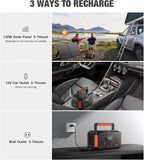 GRECELL 500W Portable Power Station 444Wh Solar Generator - Image 6
