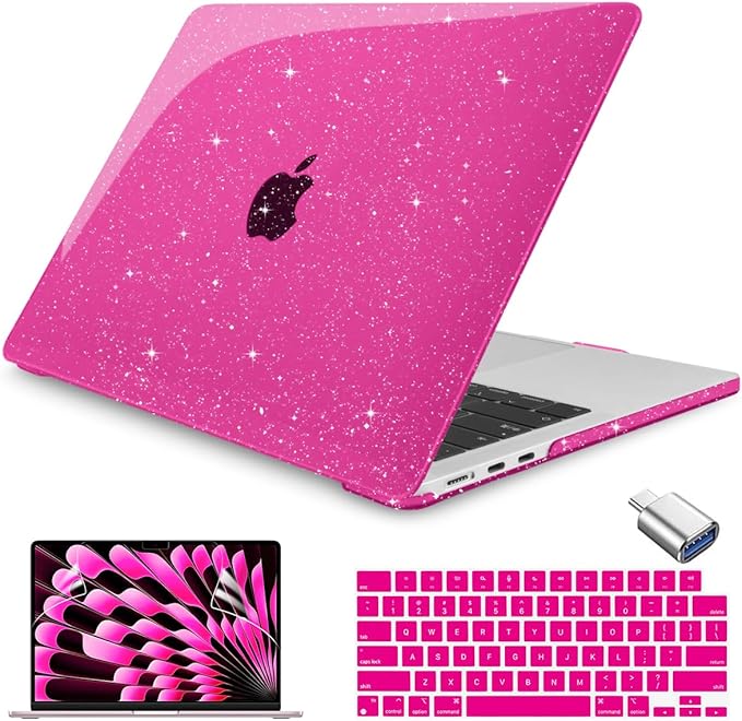 Teryeefi Compatible with MacBook Air 15 inch Case M4 M3 M2 Chip 2025 2024 2023 by Teryeefi