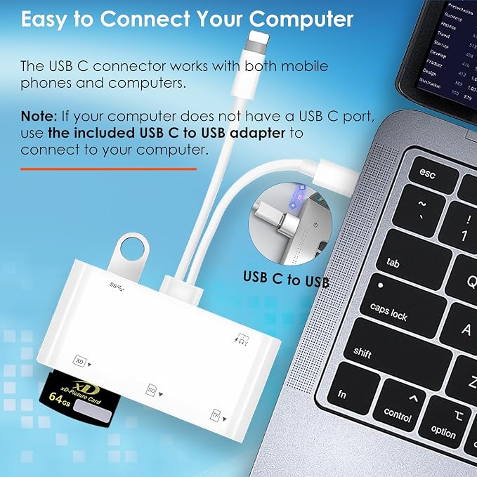 9-in-1 Memory Card Reader Universal Card Reader - Image 9