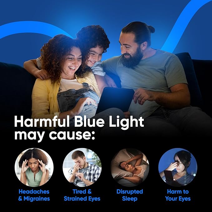 Ocushield Anti Blue Light Tempered Glass Screen Protector - Image 5