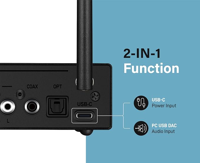 B3 Professional XLR Bluetooth v5.1 Music Receiver, LDAC & aptX HD Streamer - Image 8