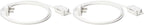 Amazon Basics 6 foot 2-Prong Indoor Rectangle Extension Cord Power Strip by AmazonBasics