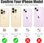 AGVEE 3+3 for iPhone 14 Pro 6.1" / 14 Pro Max 6.7" Camera Lens Protector - Image 2