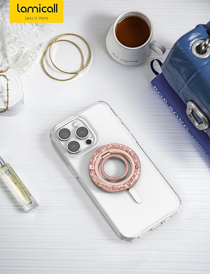 Lamicall Magnetic Twinkle Ring for MagSafe Grip - Image 7