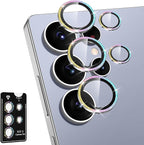 for Samsung Galaxy S25 Ultra Camera Lens Protector, Individual Metal Ring by Btscase