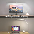 Hensam LED Desk Lamp with Clamp, Double Head Desk Light - Image 3