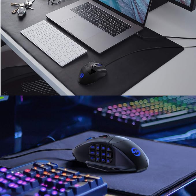 UtechSmart Venus Gaming Mouse RGB Wired, 16400 DPI High Precision Laser - Image 7