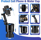 This Hill Cup Holder Phone Charger, 15W Fast Charging Auto Clamping, Phone - Image 4