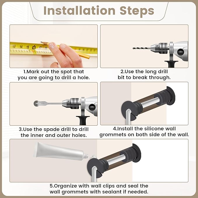 Starlink Cable Grommet Routing Kit - Image 6