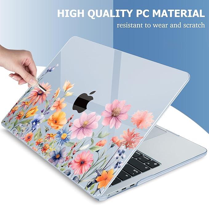 Mektron for 2025 MacBook Air 15 inch M4 Case A3241/ 2024 M3 A3114/ 2023 A2941 - Image 6