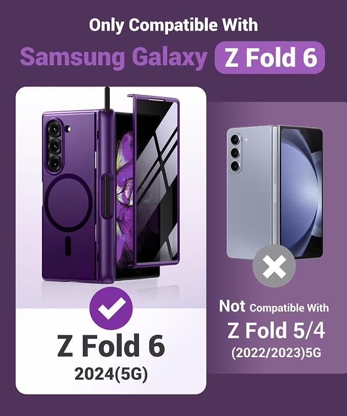 BERFY Magnetic for Samsung Galaxy Z Fold 6 Case - Image 8