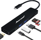 Hiearcool USB C Hub, USBC Hub Multi-Port Adapter by Hiearcool