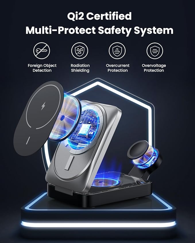 3-in-1 Wireless Charger Charging Station - Image 5