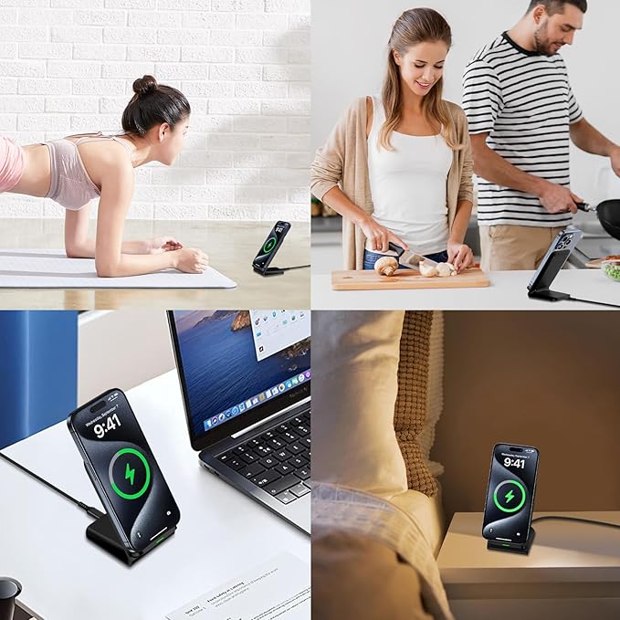 Wireless Charger Samsung Fast Charging Stand - Image 6