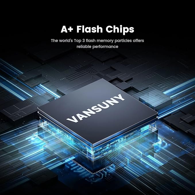 Vansuny 2TB Portable External SSD, USB 3.1 Gen2 Up to 500MB/s Solid State Drive - Image 5