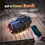 DOSS Extreme Boom Pro D200 240W Peak Outdoor Speaker, Punchy Bass, 26H Playtime - Image 5