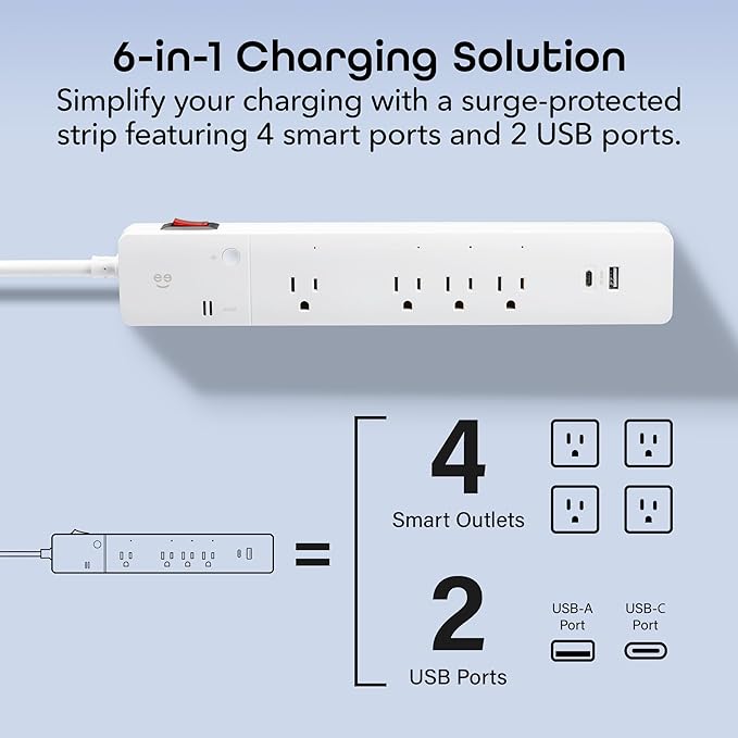 Geeni Smart Surge Protector Power Strip - Image 7