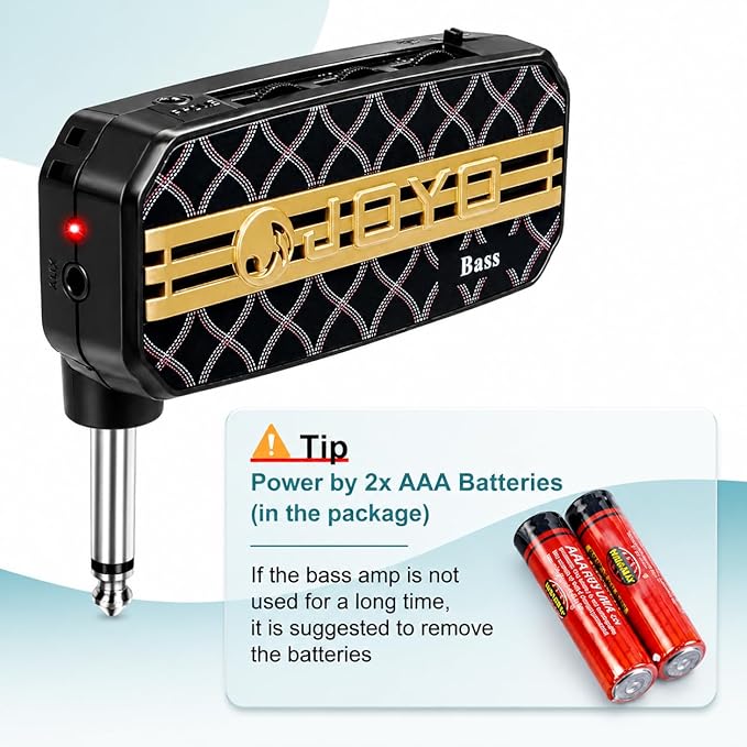 Bass Headphone Amp Portable Mini Practice Amplifier - Image 7