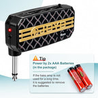 Bass Headphone Amp Portable Mini Practice Amplifier - Image 7