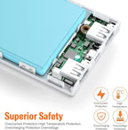 Portable Charger Power Bank 10000mAh, Ultra Slim Portable Phone Charger - Image 4