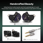 Linsoul Xenns Mangird Tea PRO in Ear Monitor, 6BA+2DD Hybrid Earphone IEM - Image 3