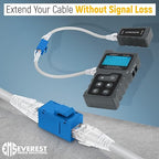 Everest Cat6 RJ45 Keystone Coupler in Blue - Image 4