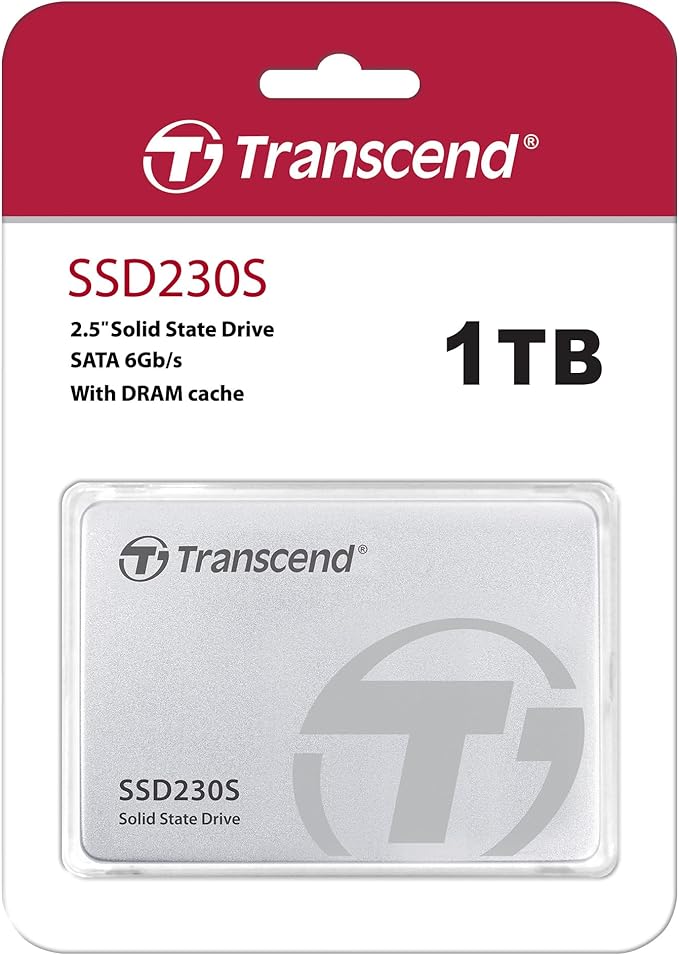 Transcend 1TB 2.5" SATA III 6Gb/s SSD - Image 2