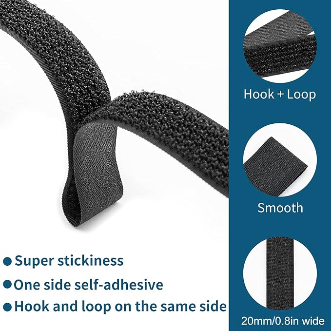 26Ft x 0.8In Adjustable Cable Straps - Image 3