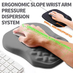 Ergonomic Slope Mouse Pad Wrist Support, Wrist Rest Mousepad - Image 2