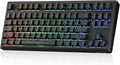 Redragon K737 PRO Wireless 87 Keys Gasket Gaming Keyboard, 80% Premium CNC by REDRAGON
