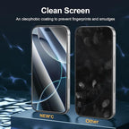 NEW'C 3 Pack Designed for iPhone 16 Pro Max Screen Protector, Enhanced Tempered - Image 5