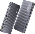 Docking Station Triple Monitor, 100W Laptop Charging, 10Gbps USB-C/A, Plug & by ACTIONSGLOBALUSINC