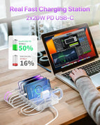 SooPii 6-Port USB C Charging Station - Image 2